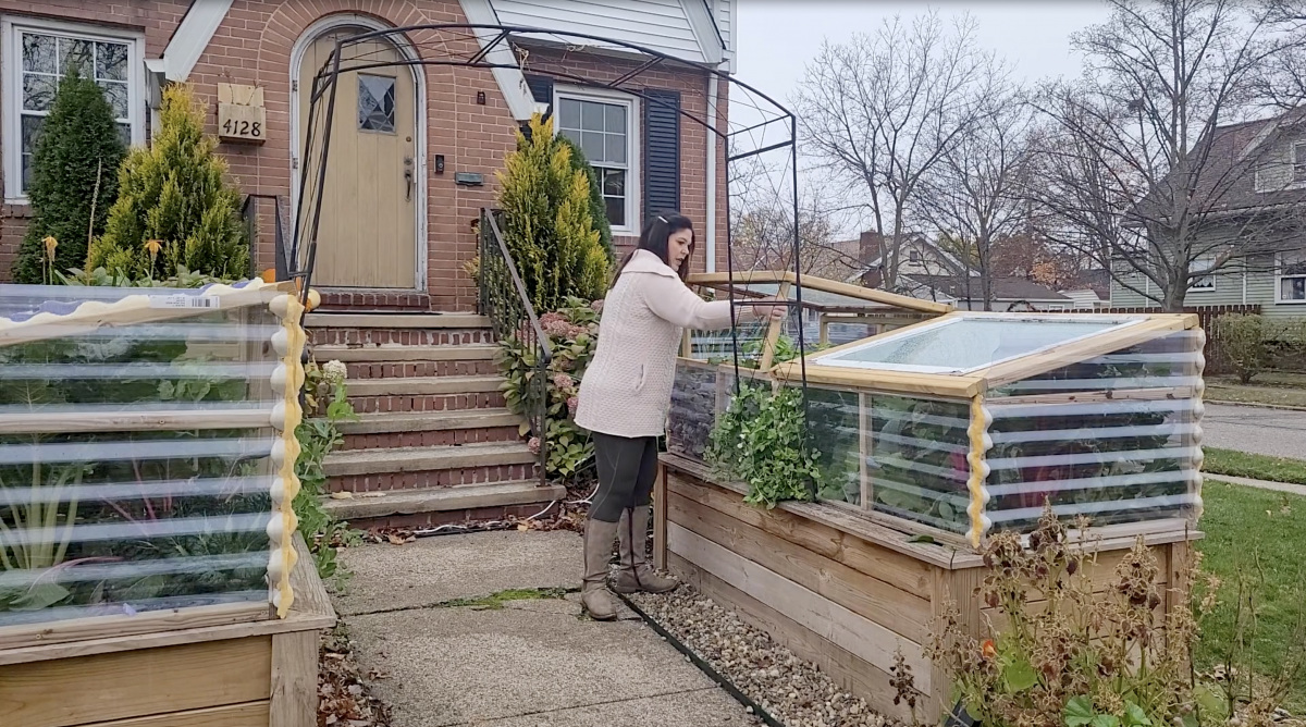 How to Make a DIY Cold Frame or Mini Greenhouse • Gardenary, image size:1200x668