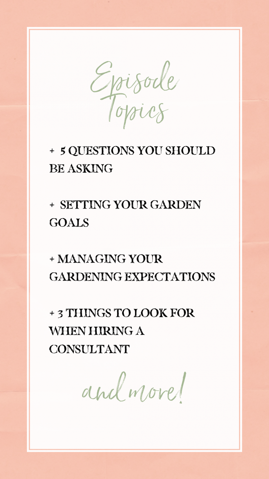 5 Questions To Ask Your Garden Consultant