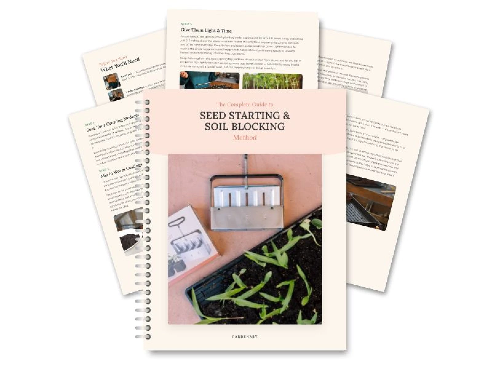 Free seed starting and soil blocking guide
