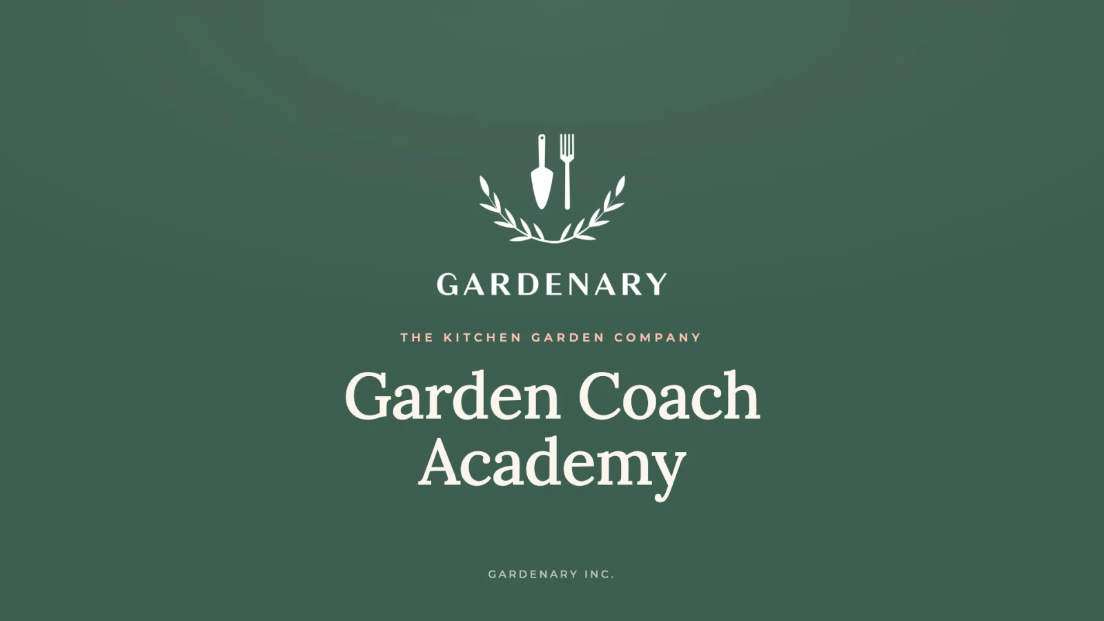 Garden Coach Academy