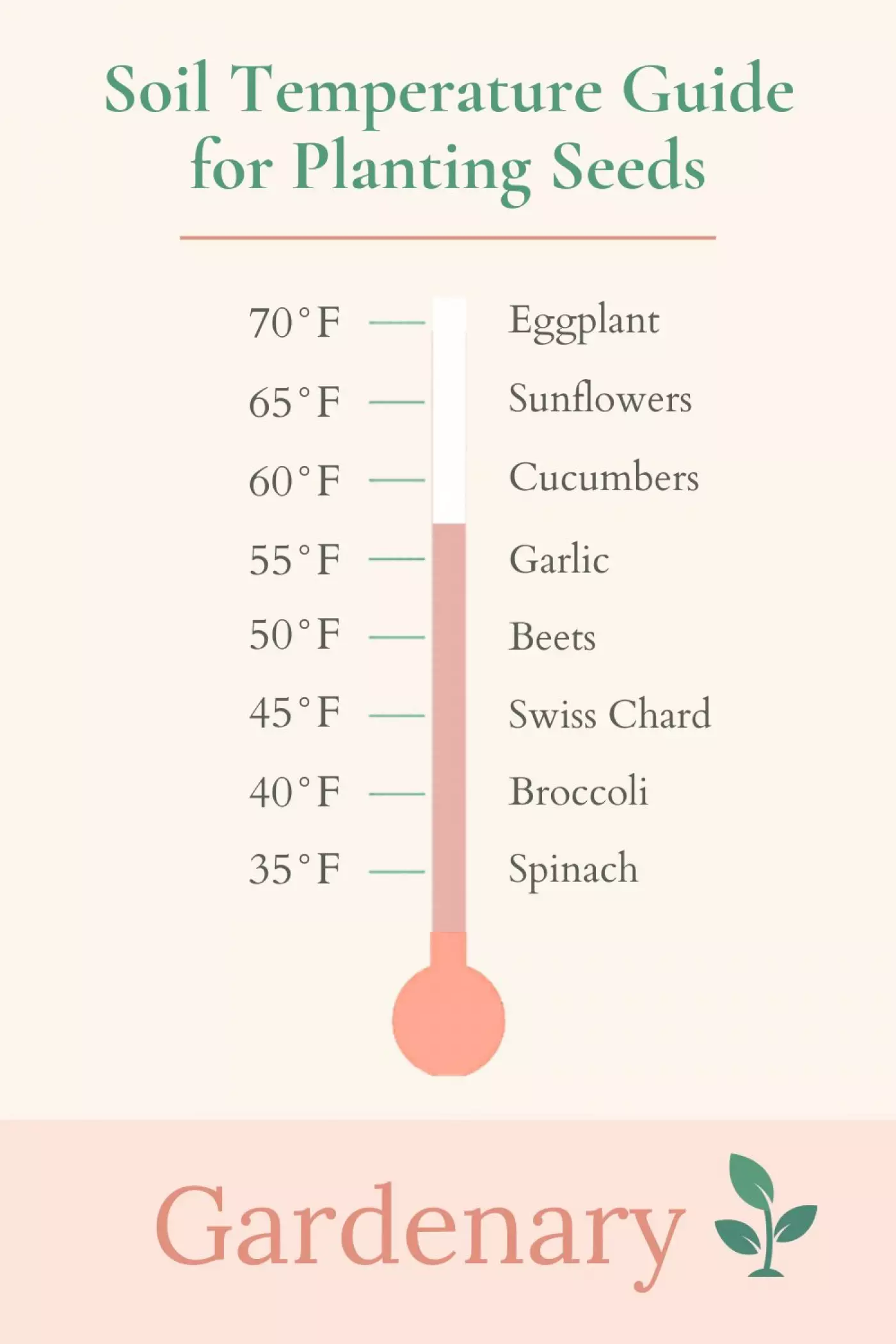 The Complete Soil Temperature Guide for Planting Seeds  Gardenary