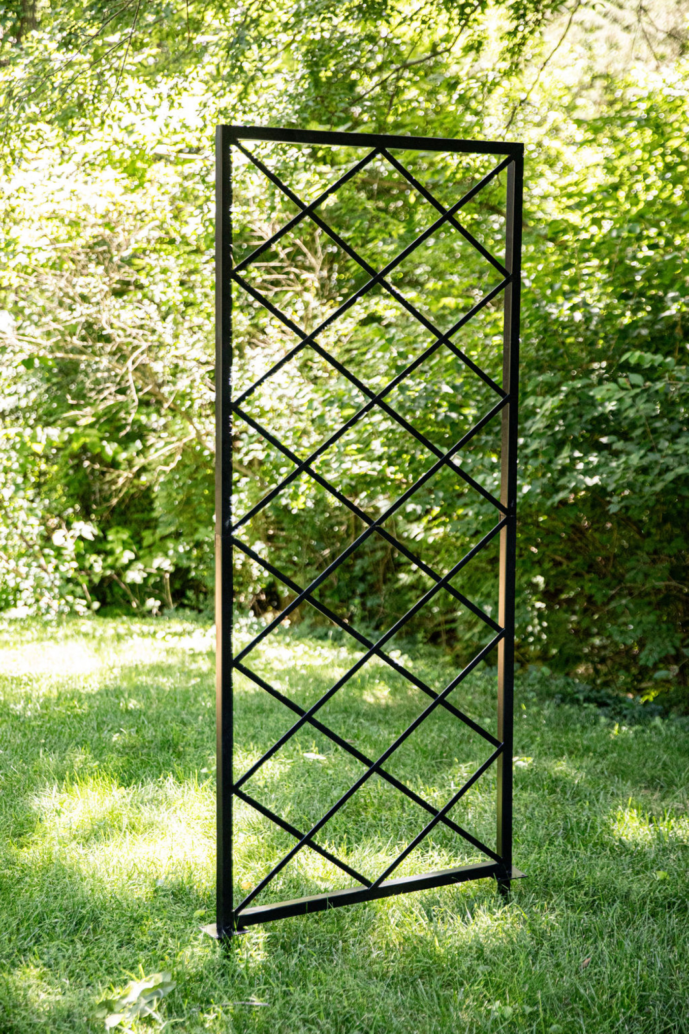 sturdy metal panel trellis